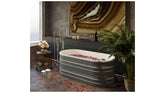 BUCCIANO Matte Grey Freestanding Bathtub 1675mm